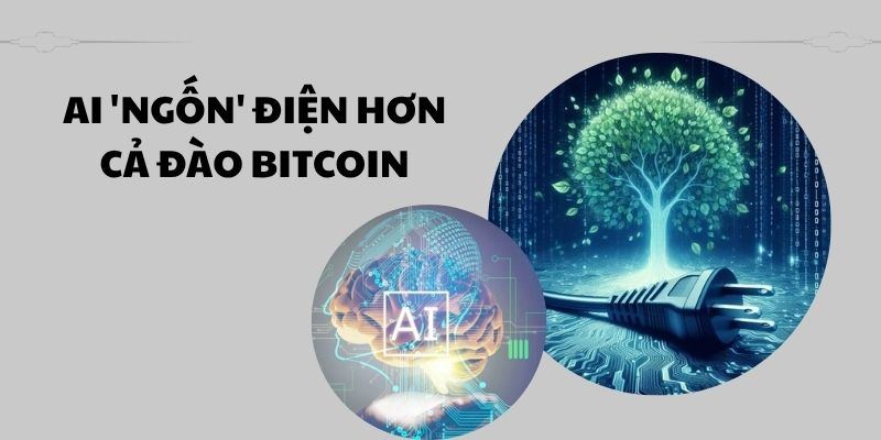 AI tiêu thụ điện nhiều